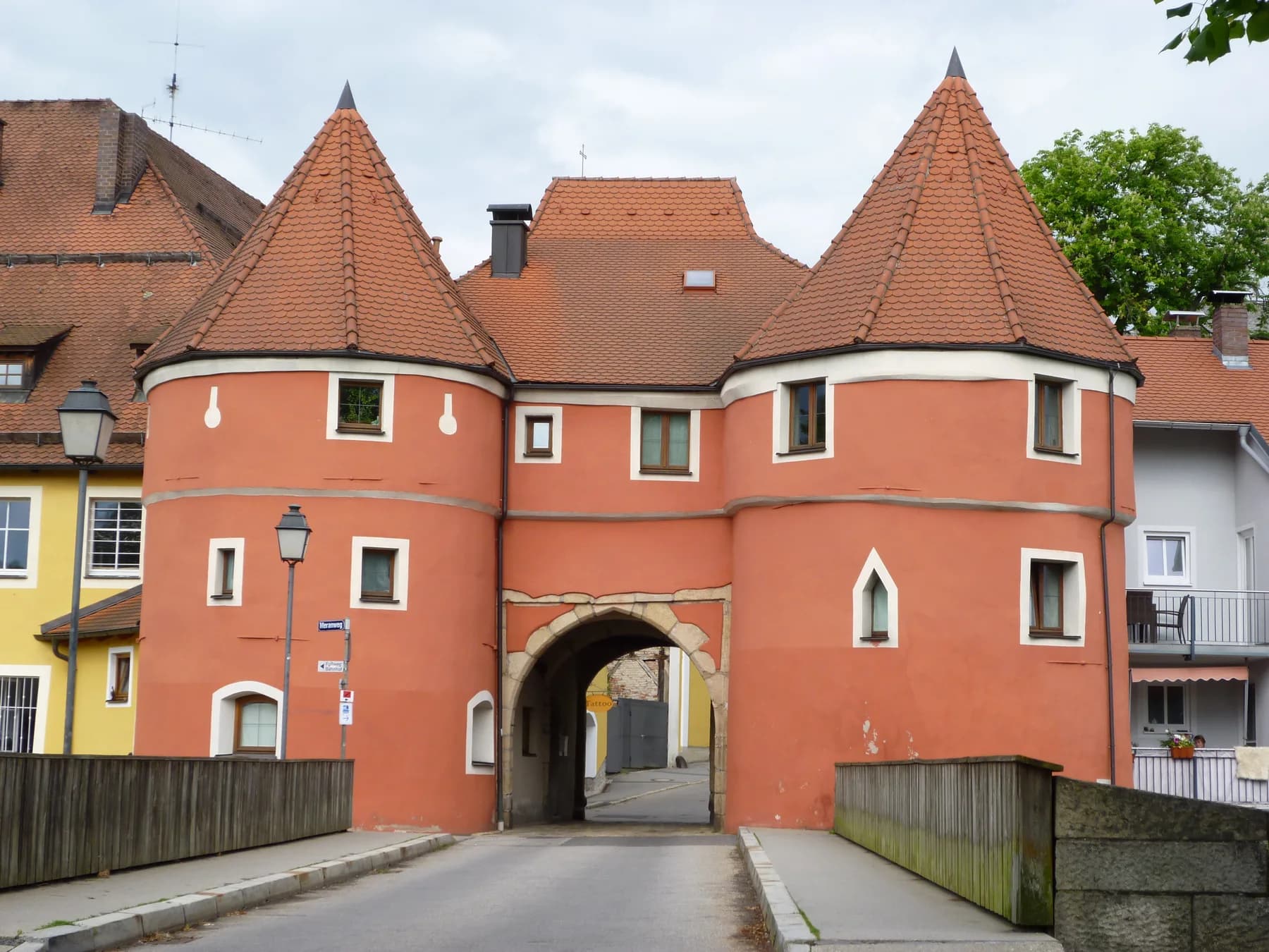Das Biertor am Regen in Cham